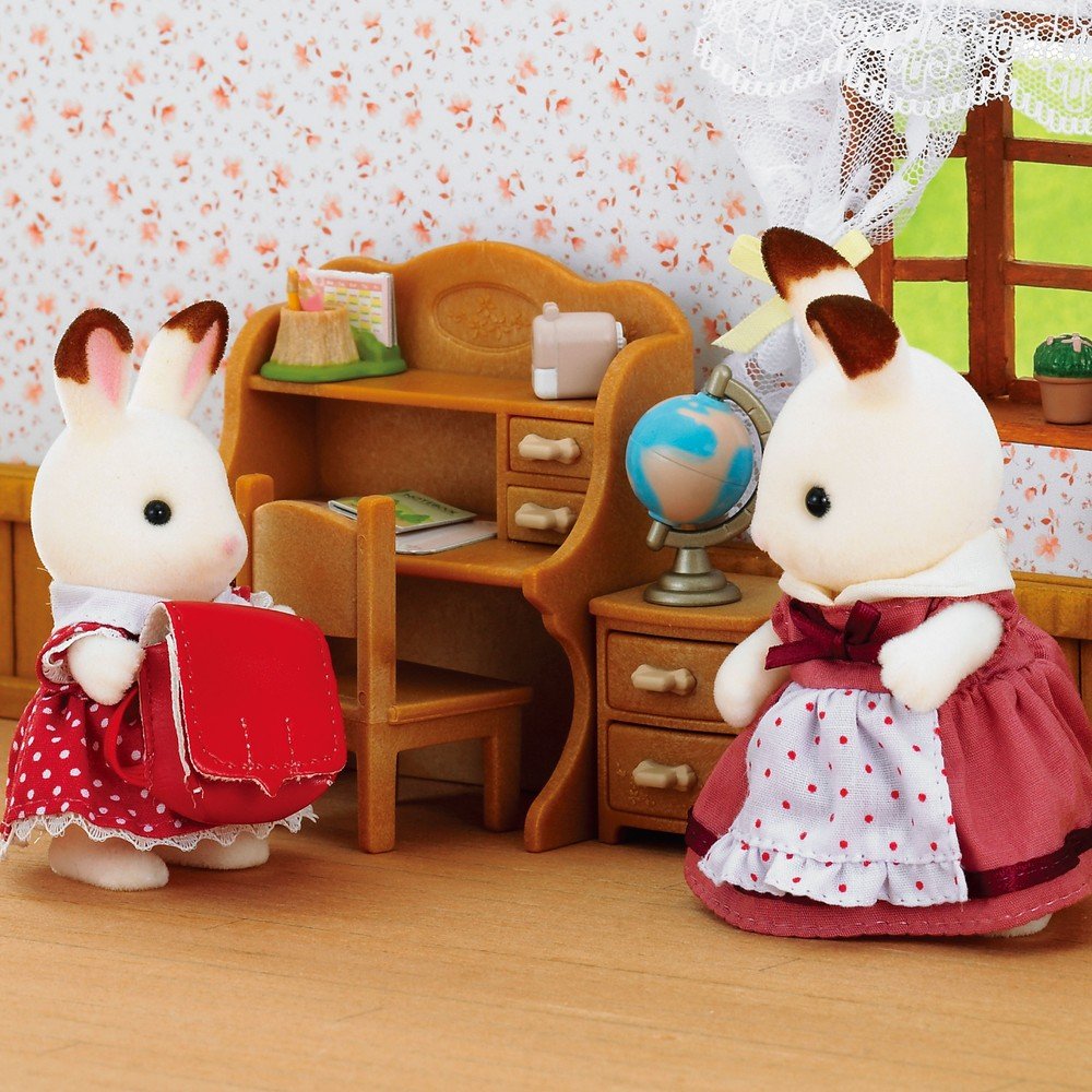 Set de escritorio Freya Conejo Chocolate Sylvanian Families