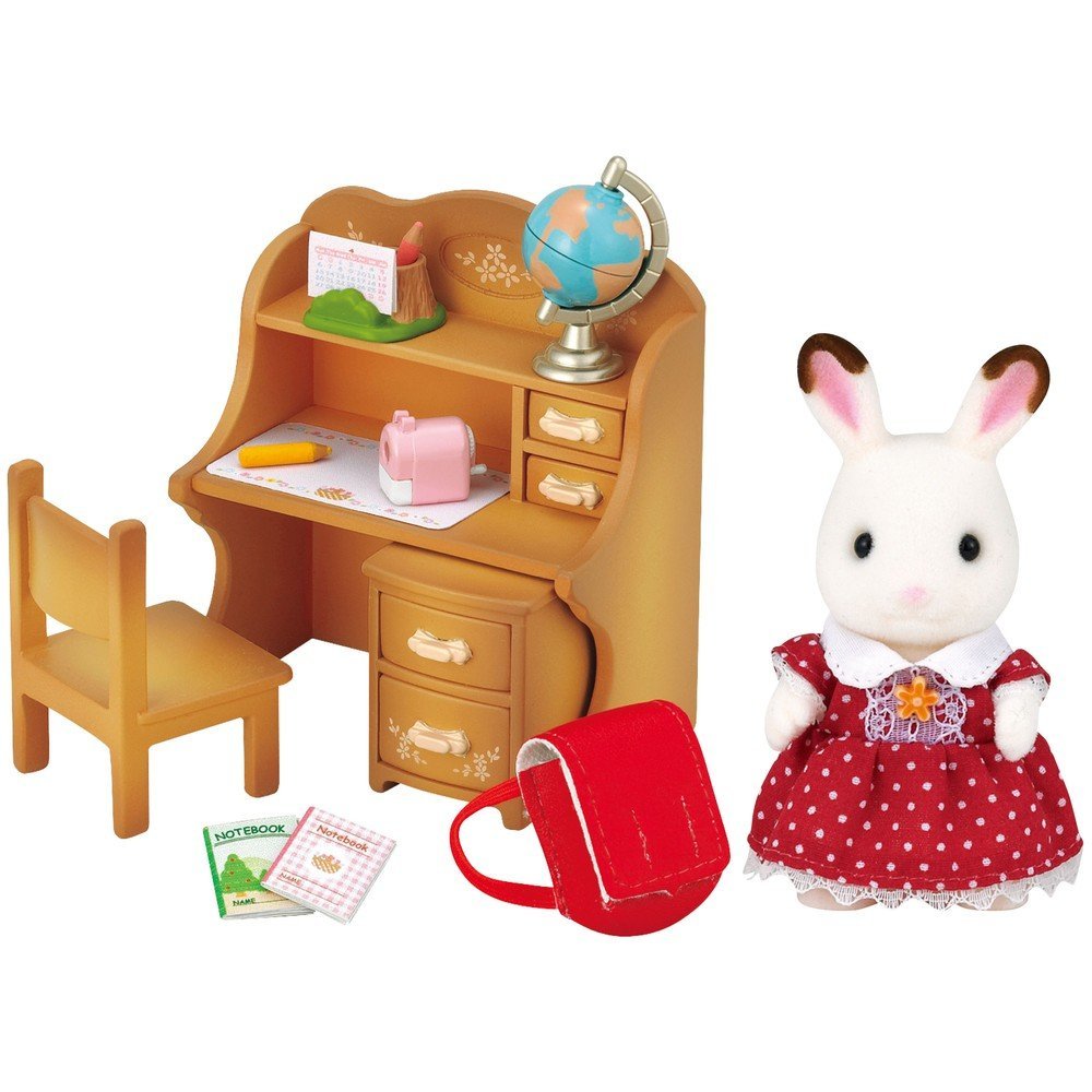 Set de escritorio Freya Conejo Chocolate Sylvanian Families