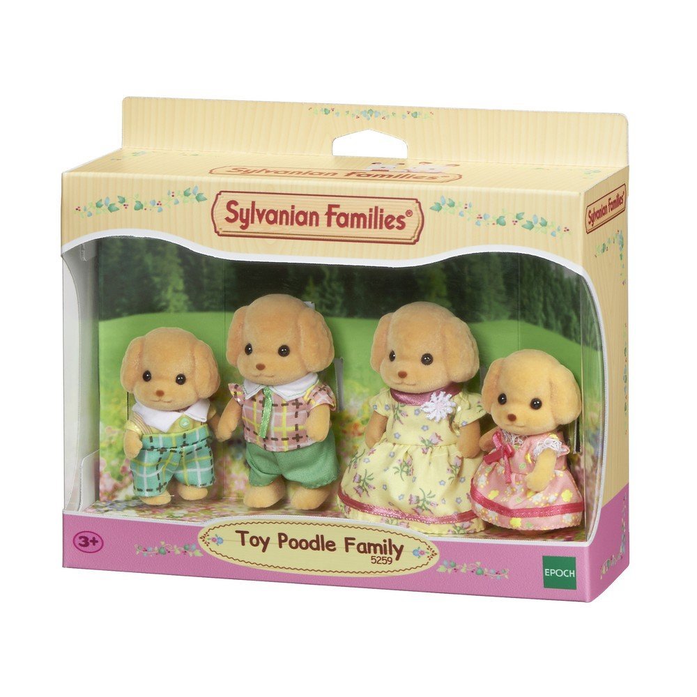 Familia Perro Caniche Sylvanian Families