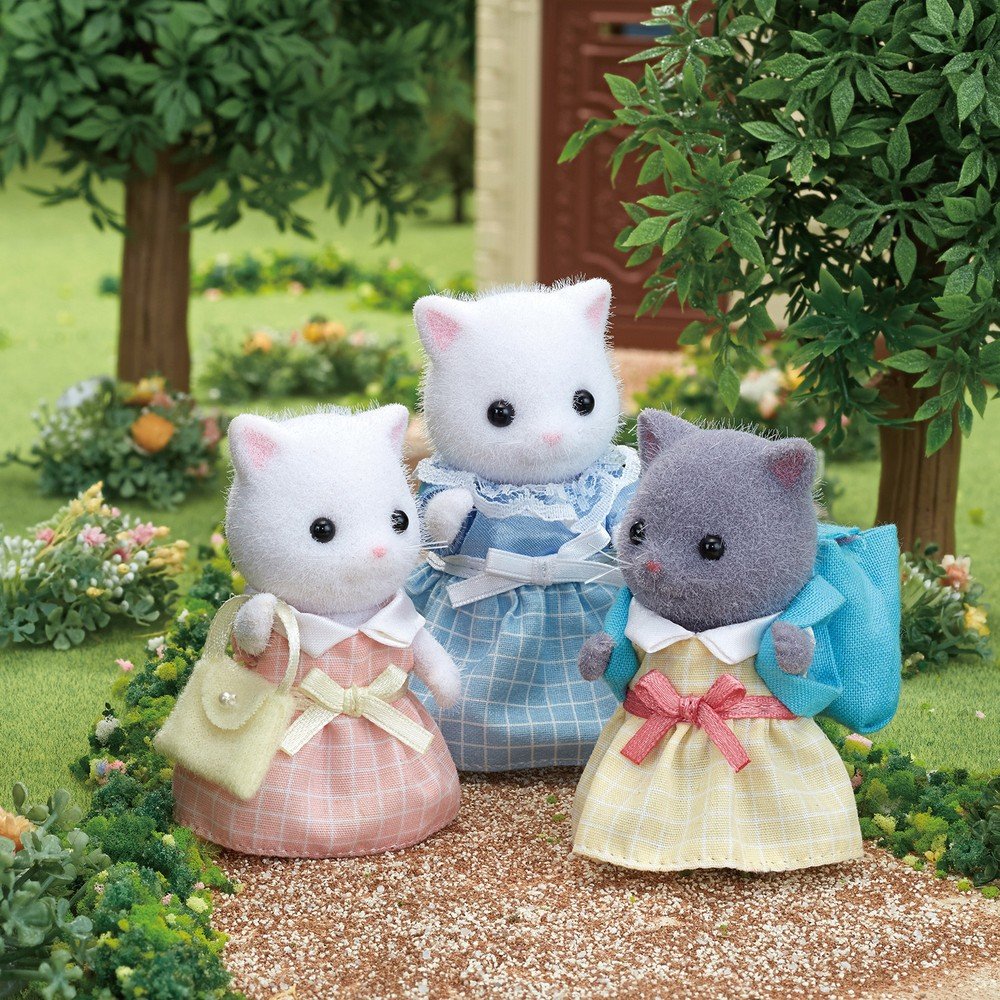Familia Gato Persa Sylvanian Families