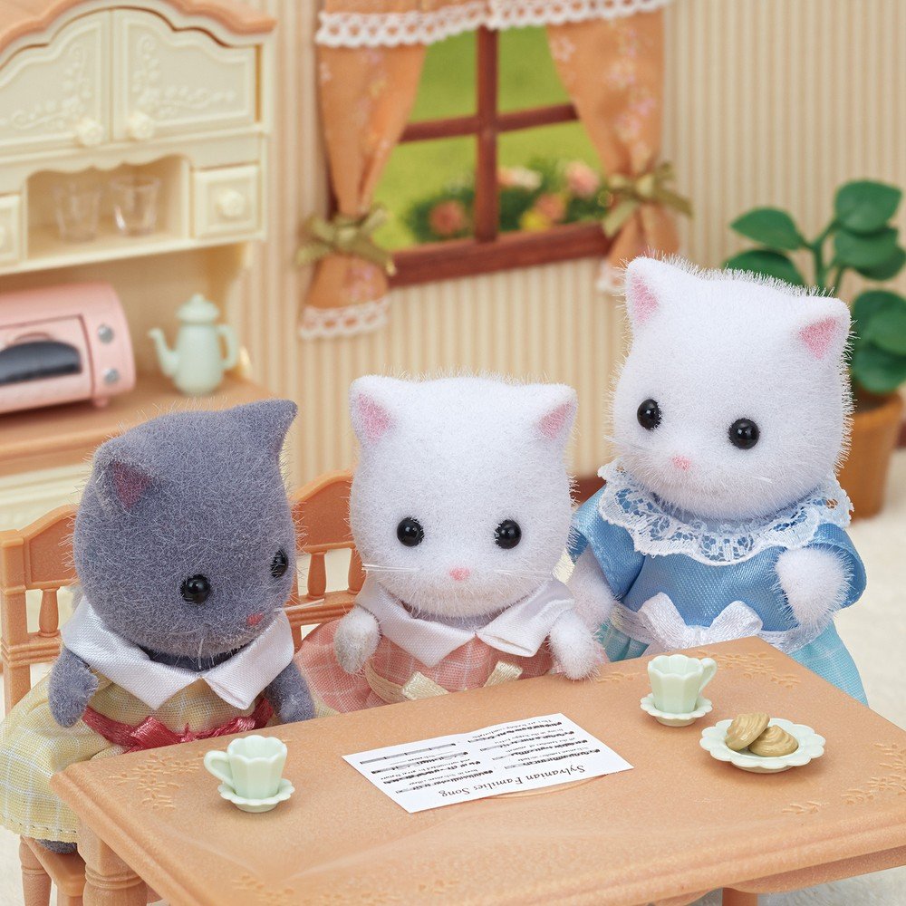 Familia Gato Persa Sylvanian Families