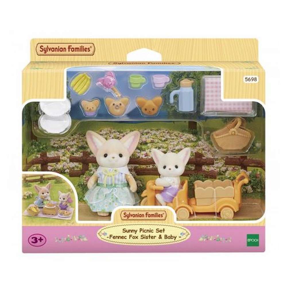 Set Picnic Hermanos Zorro del Desierto Sylvanian Families
