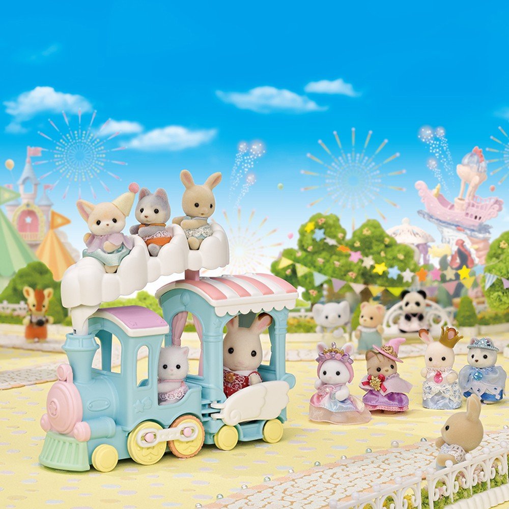Tren Arcoíris de las Nubes Sylvanian Families