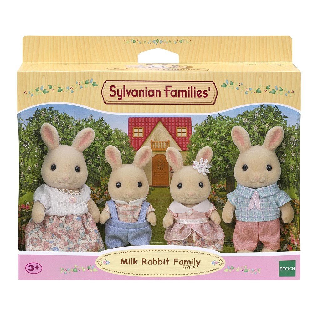Familia Conejo de Leche Sylvanian Families