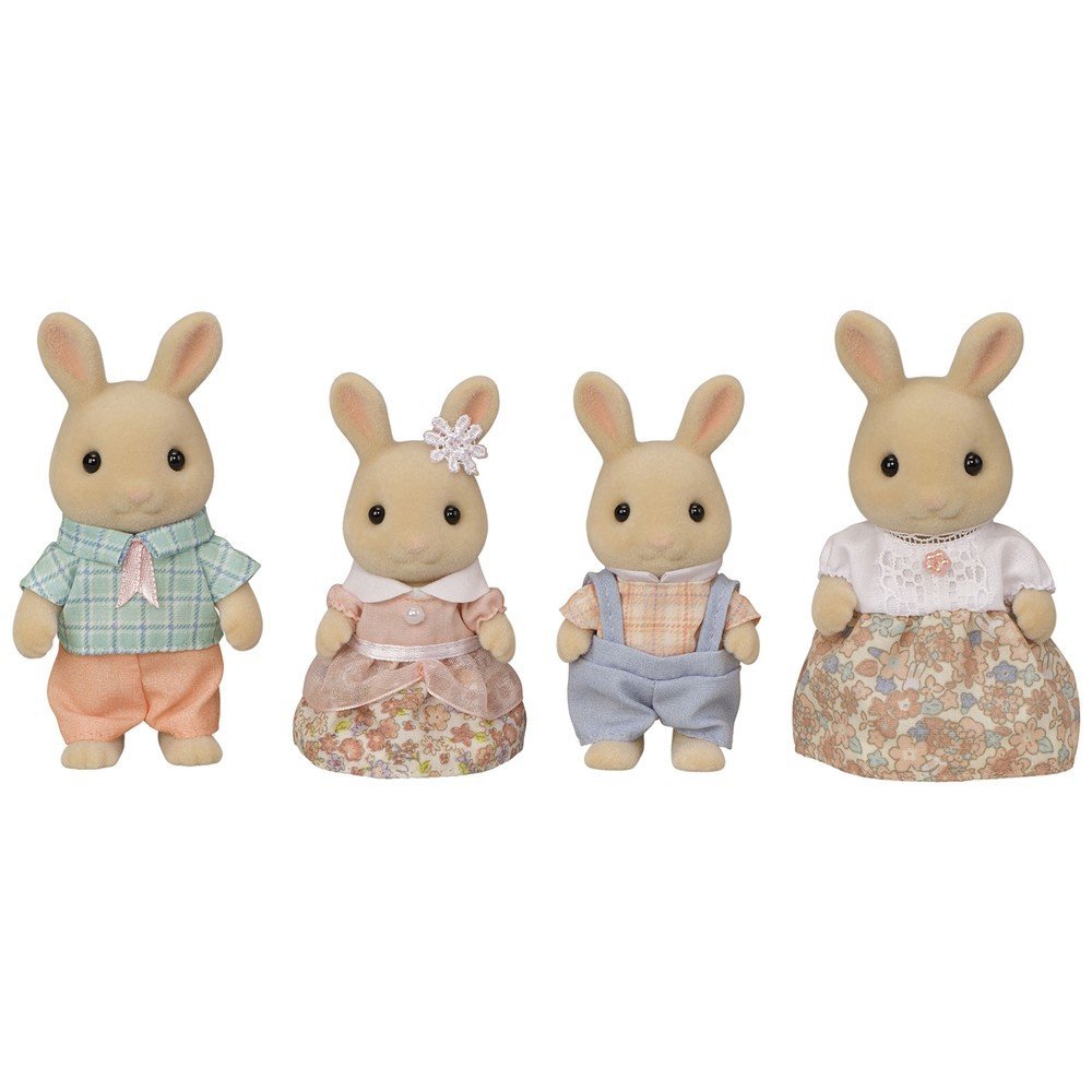 Familia Conejo de Leche Sylvanian Families