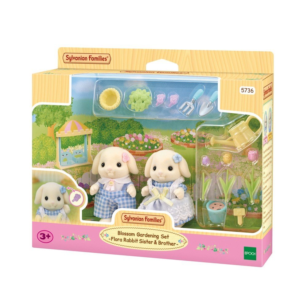 Set Hermanos Conejo Flor - Sylvanian Families