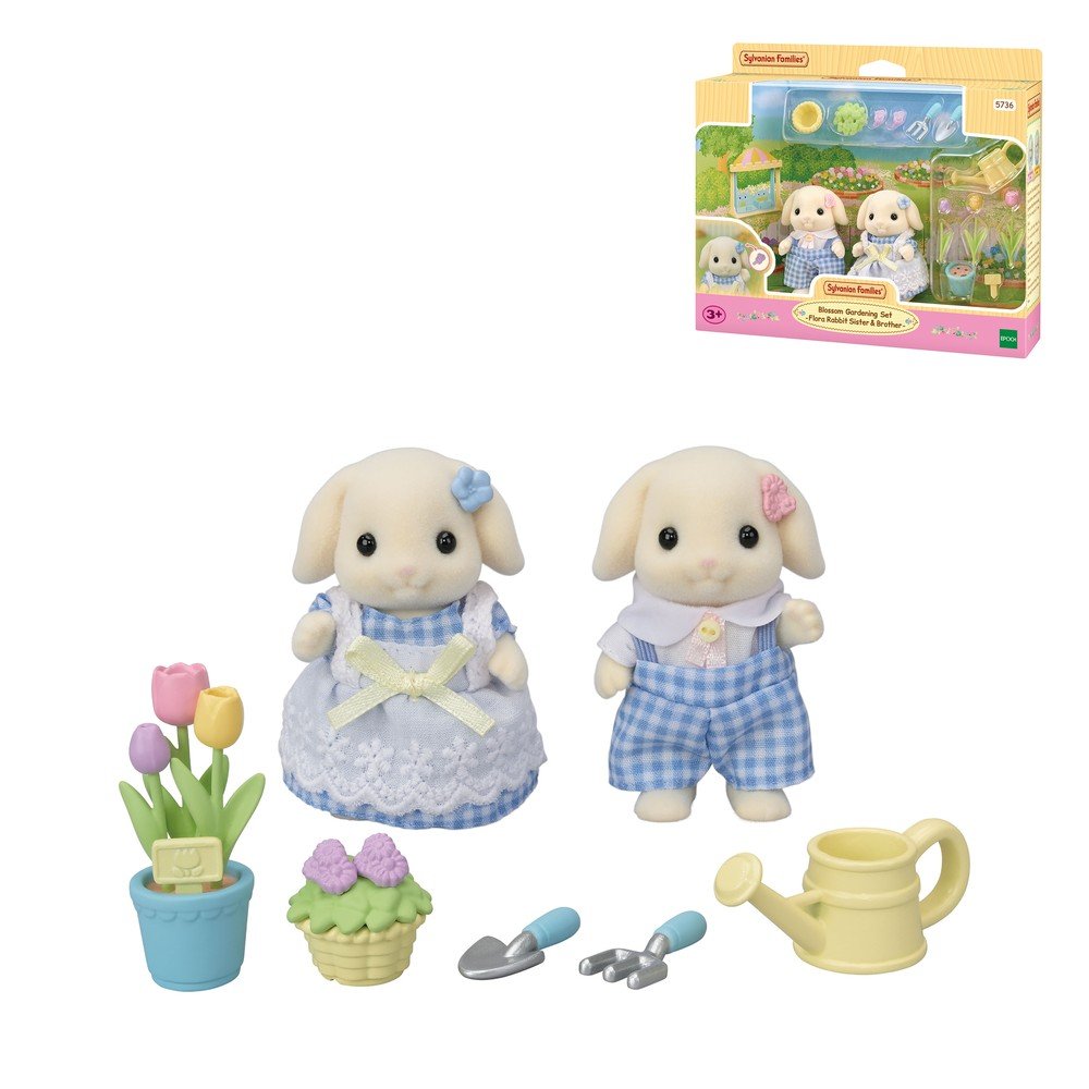 Set Hermanos Conejo Flor - Sylvanian Families