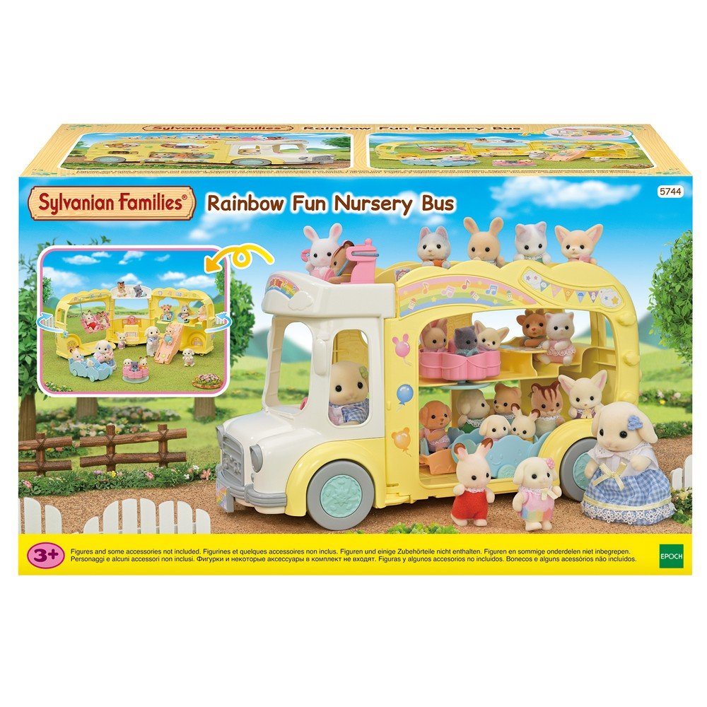 Autobús Arcoíris Guardería Sylvanian Families