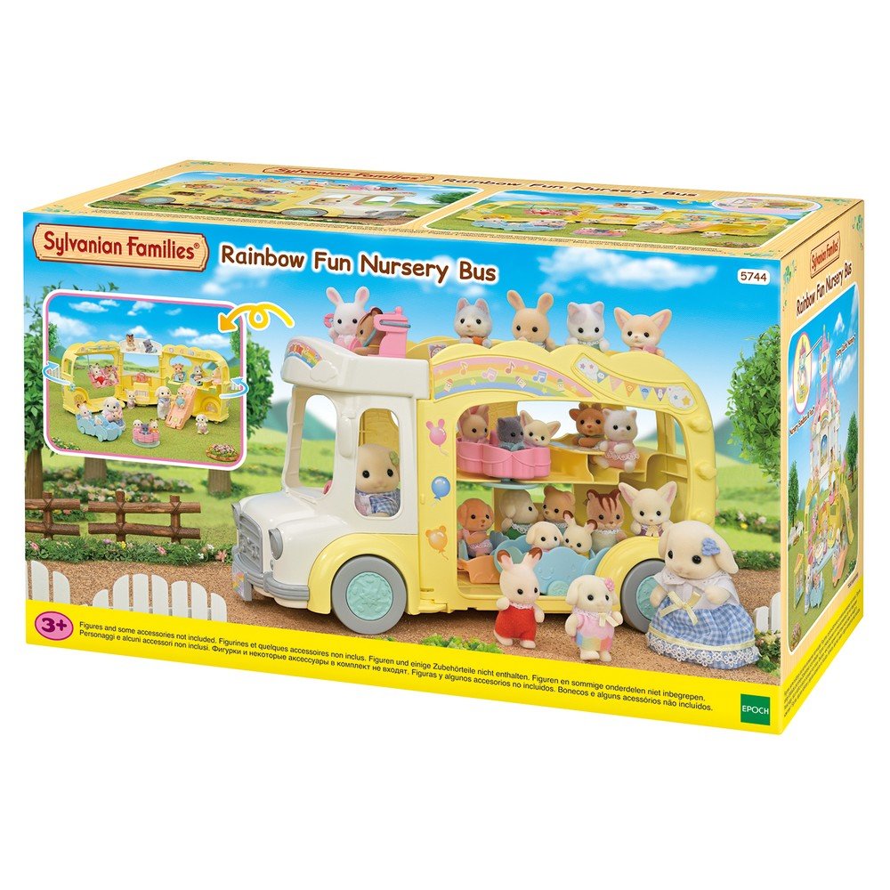 Autobús Arcoíris Guardería Sylvanian Families