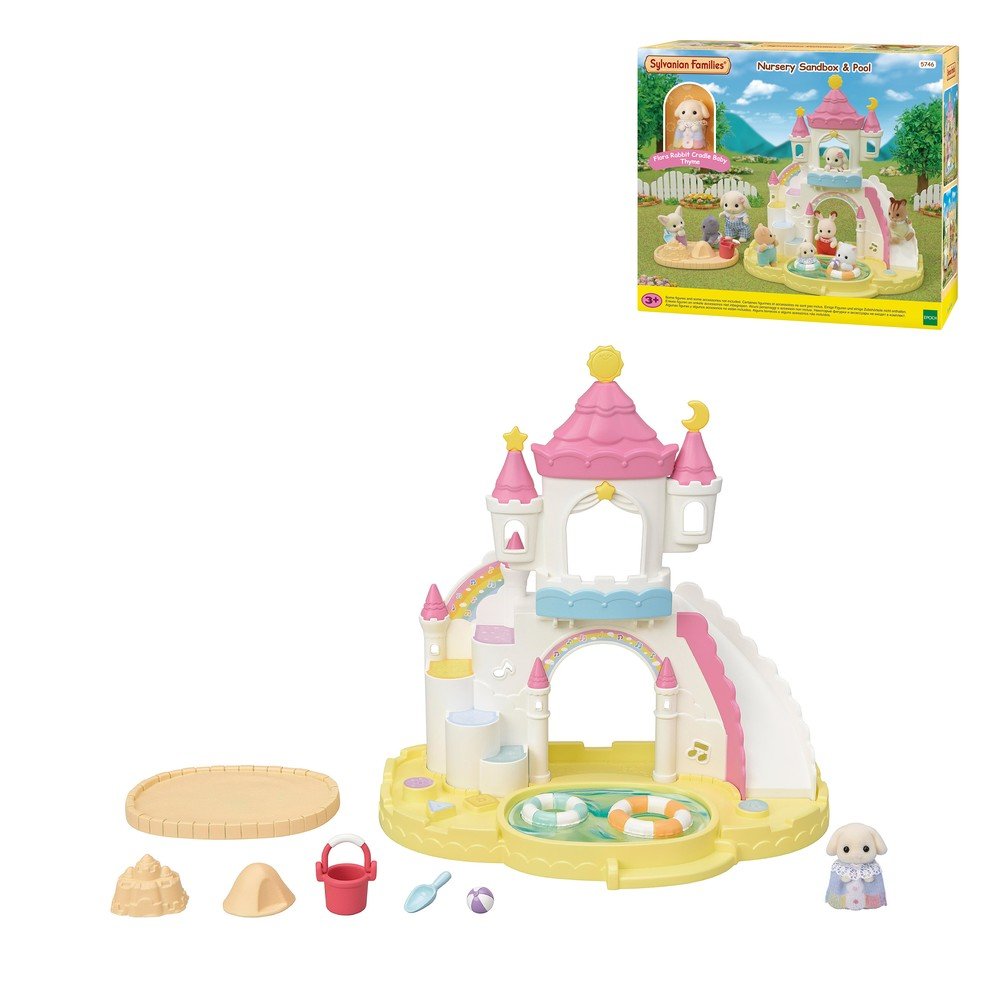 Sylvanian Families Caja de Arena y Piscina