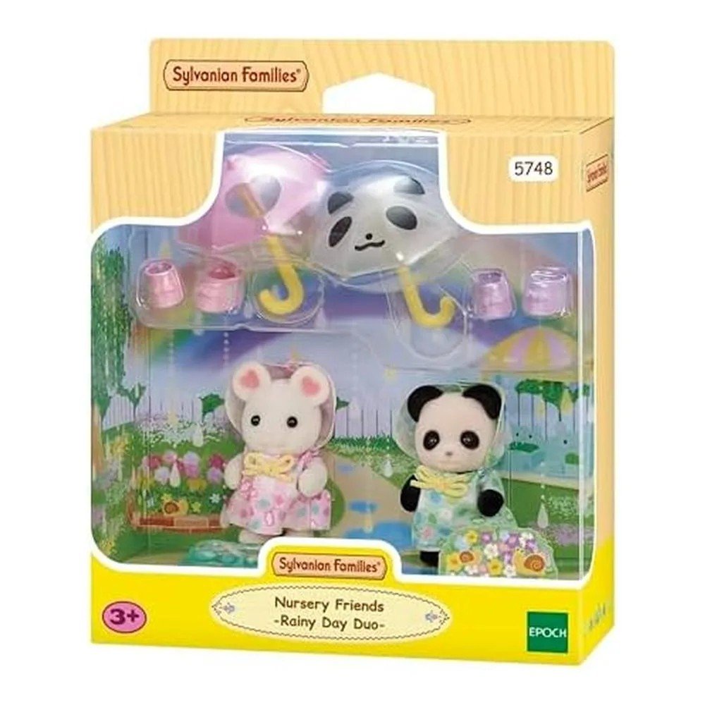 Sylvanian Families Amigos de la Guardería Día de Lluvia