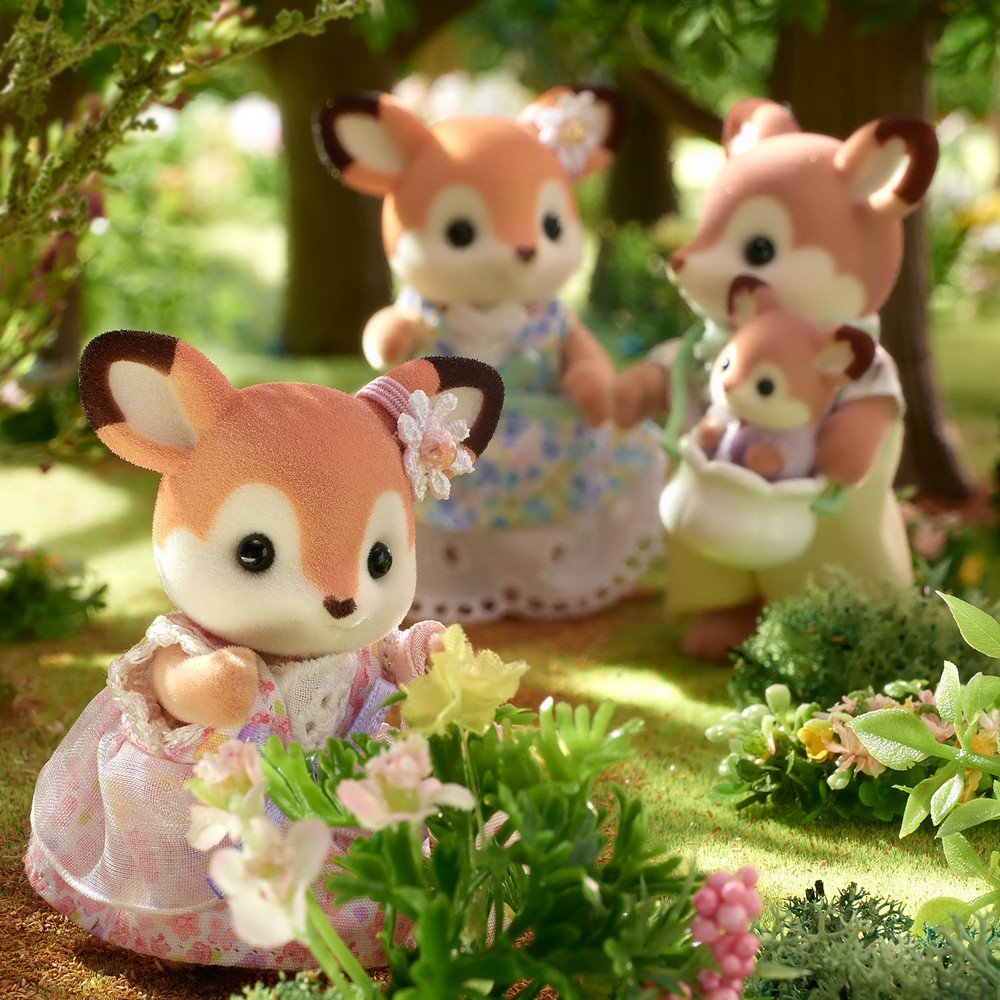 Familia Ciervo Sylvanian Families - Juguete figuras