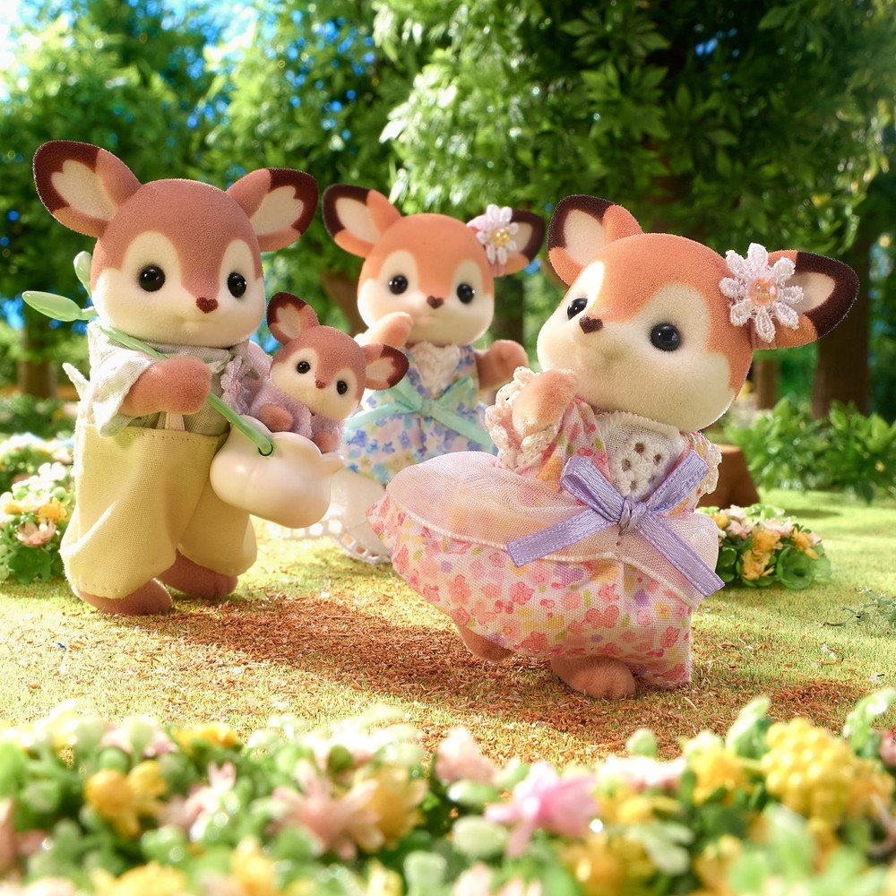 Familia Ciervo Sylvanian Families - Juguete figuras