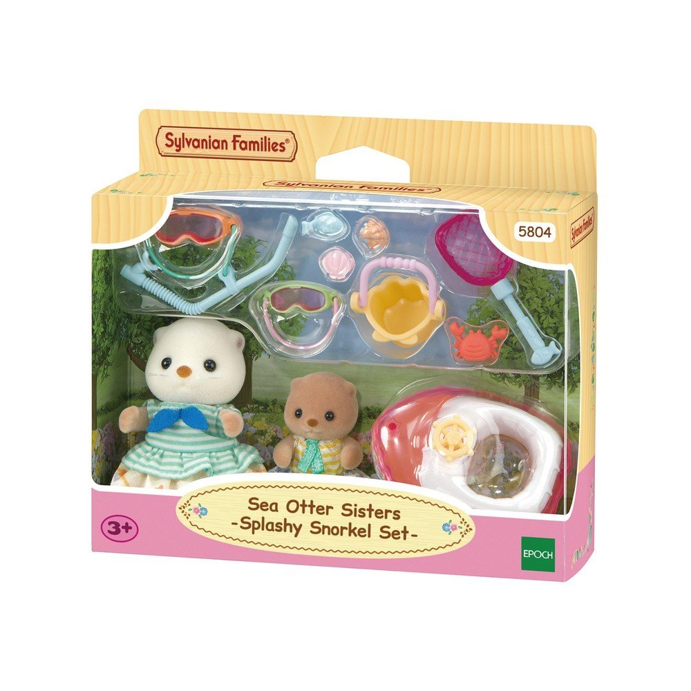 Sylvanian Families Set Hermanas Nutria Marina