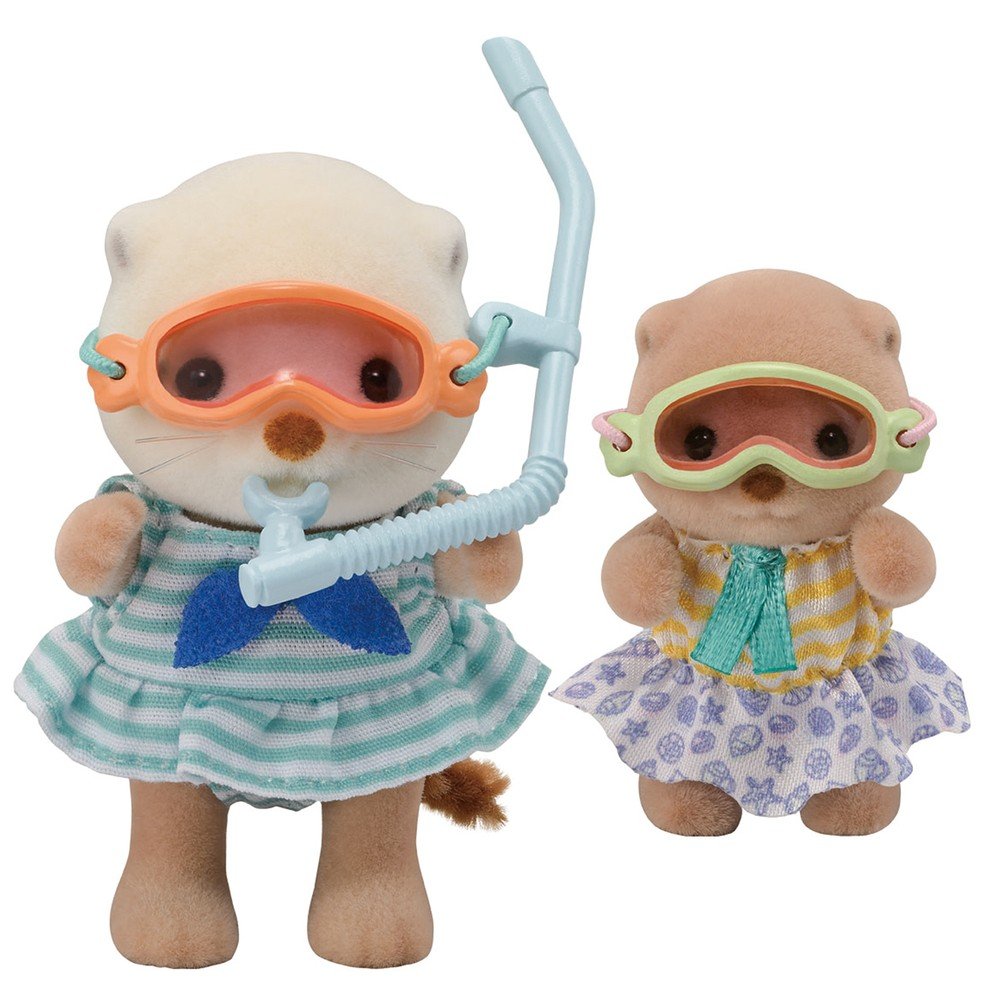 Sylvanian Families Set Hermanas Nutria Marina