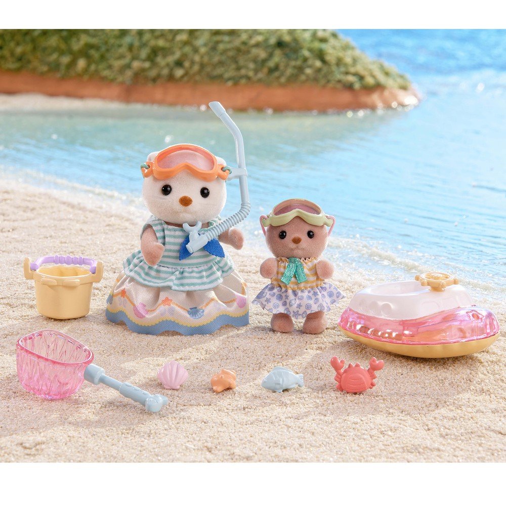 Sylvanian Families Set Hermanas Nutria Marina