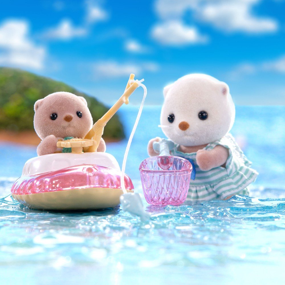 Sylvanian Families Set Hermanas Nutria Marina