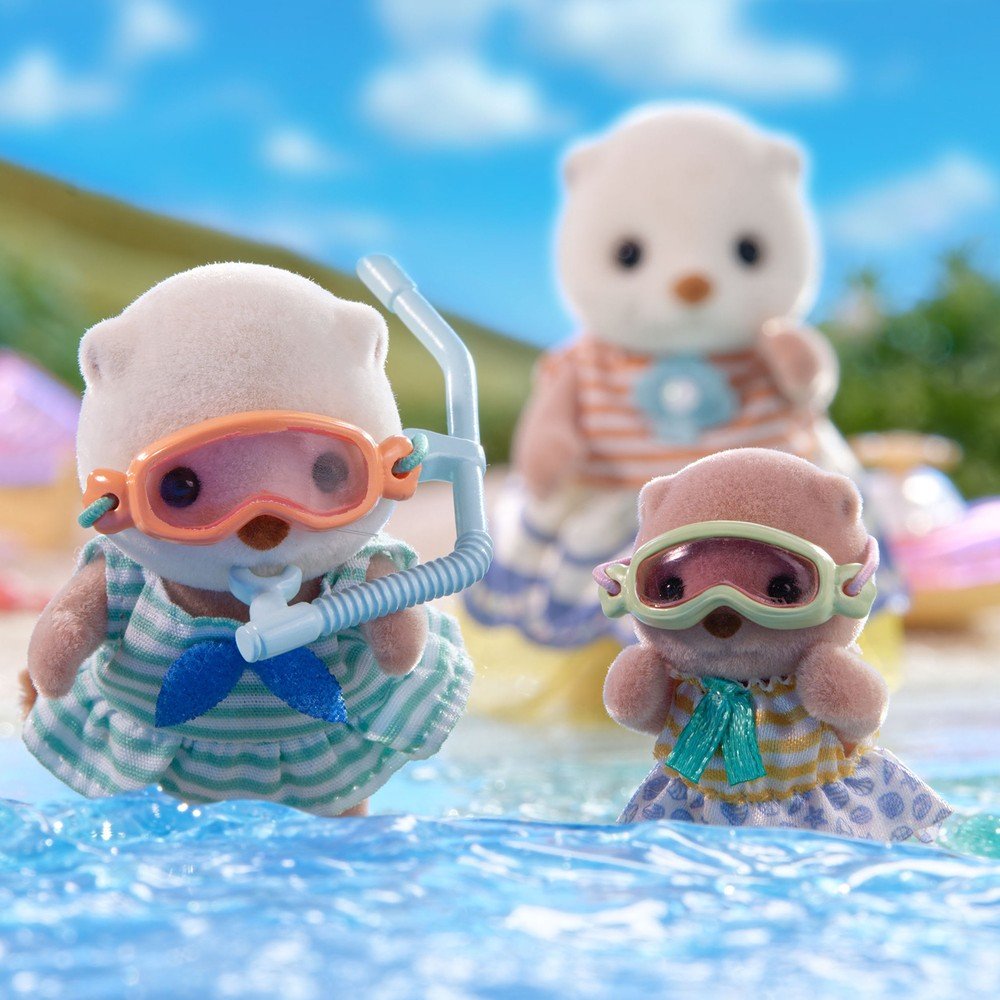 Sylvanian Families Set Hermanas Nutria Marina