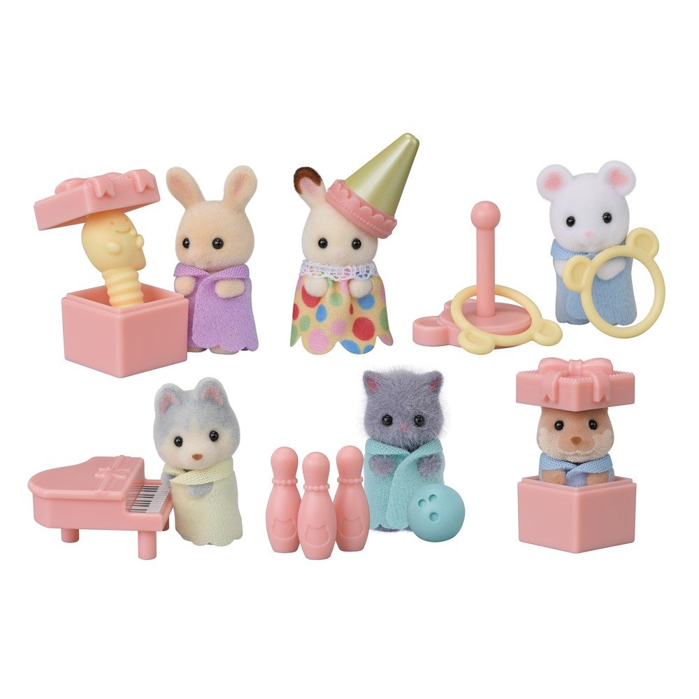 Bolsas sorpresa Sylvanian Families Fiesta Bebés, pack de 18