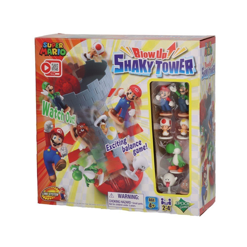Juego Super Mario Blow Up Shaky Tower - Epoch Games