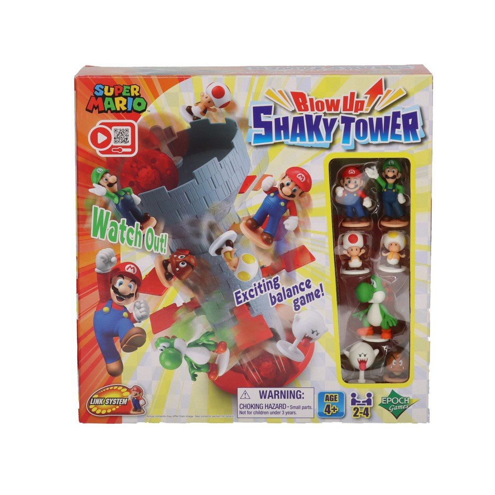 Juego Super Mario Blow Up Shaky Tower - Epoch Games