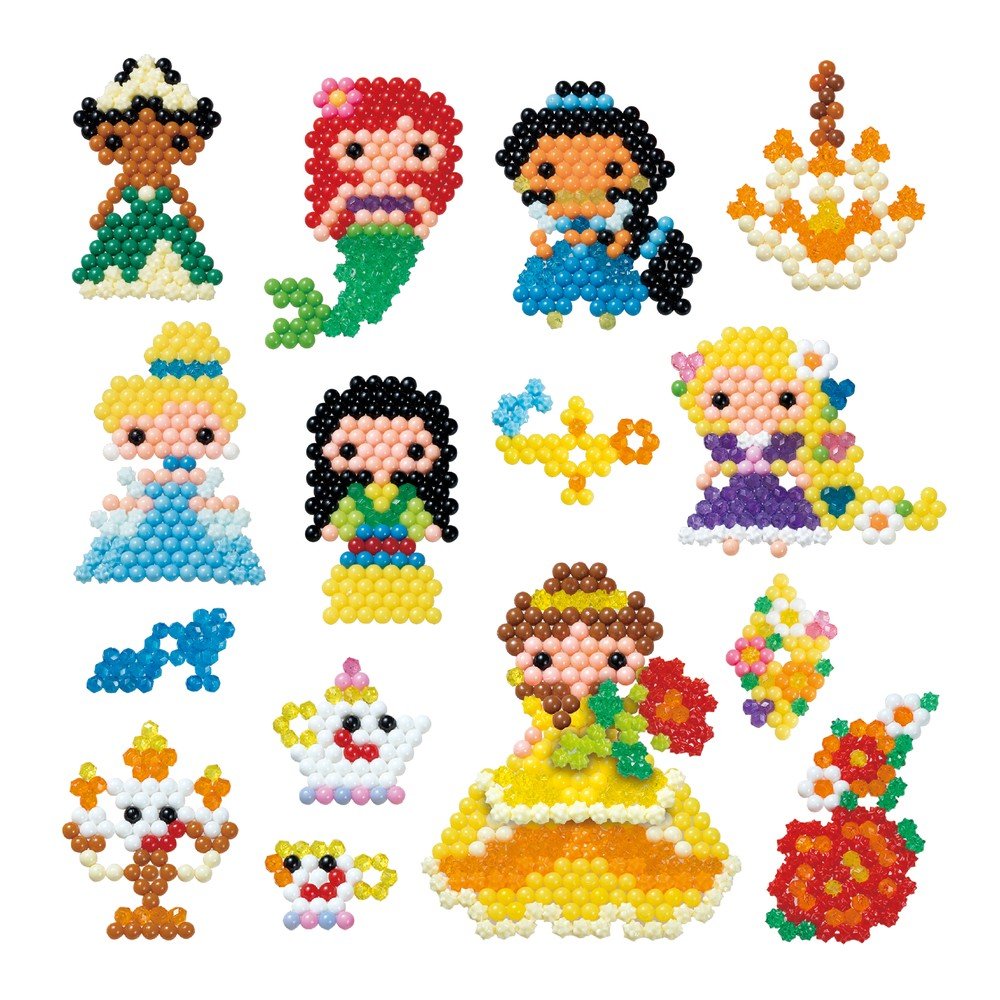 Juego Aquabeads Cubo de Creatividad Princesas Disney