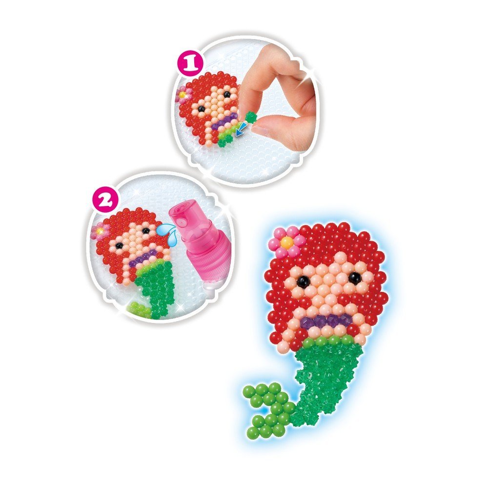 Juego Aquabeads Cubo de Creatividad Princesas Disney