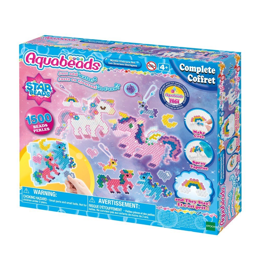 Juego Aquabeads Set de Unicornios Epoch