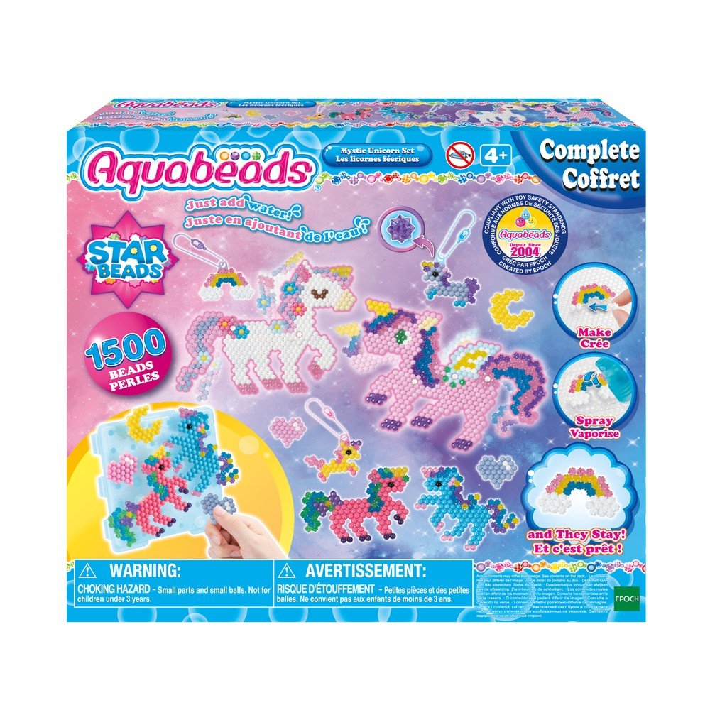Juego Aquabeads Set de Unicornios Epoch