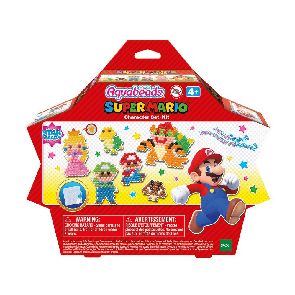 Juego Aquabeads Super Mario Set de Personajes