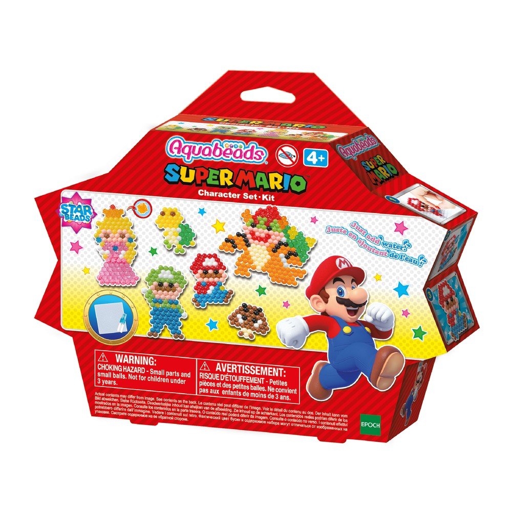 Juego Aquabeads Super Mario Set de Personajes