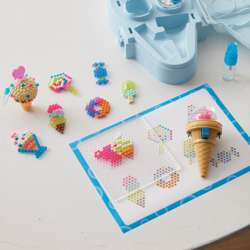 Juego Aquabeads Estudio de Manualidades Fiesta de Helados