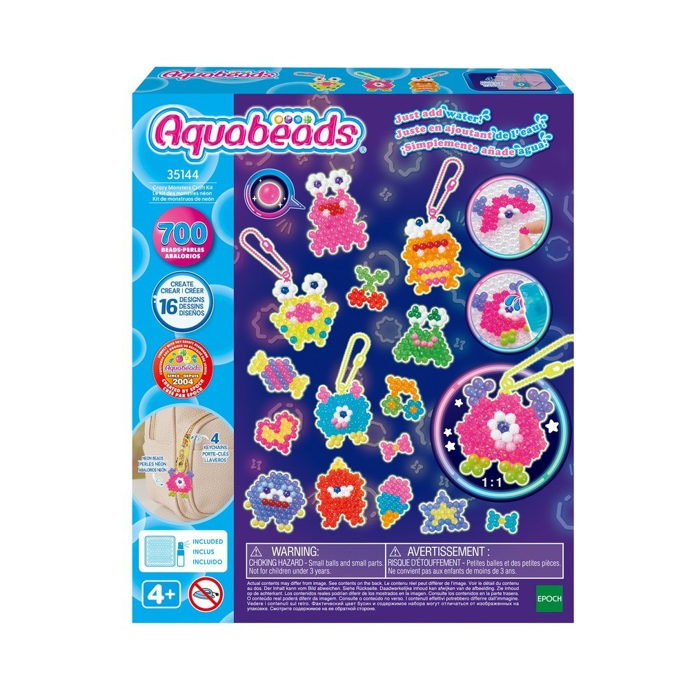 Juego Aquabeads Set Monstruos Locos - Epoch