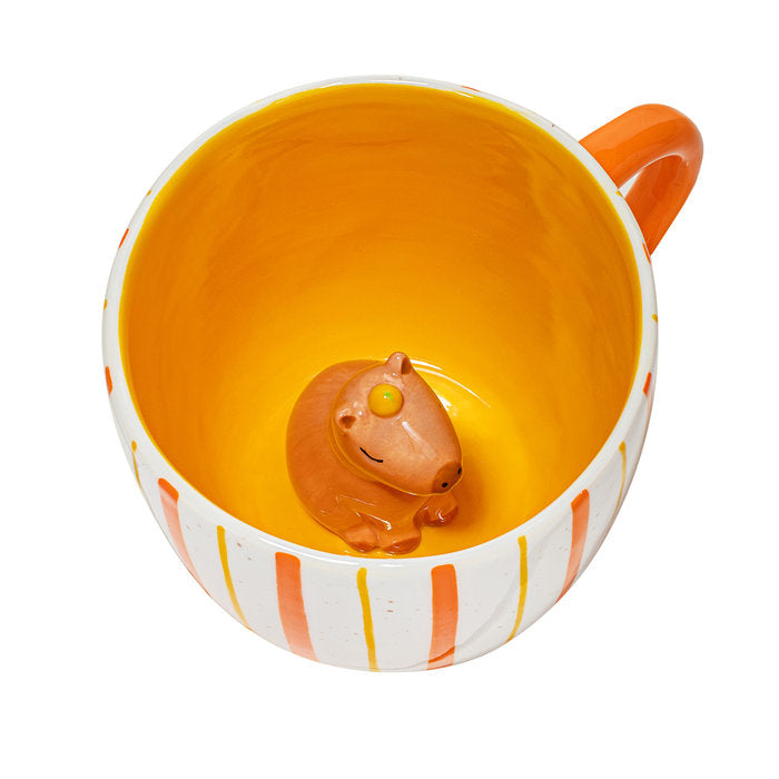 TAZA CON FIGURITA CAPIBARA INTERIOR | SASS & BELLE | 1 UNIDAD | 5055259280678