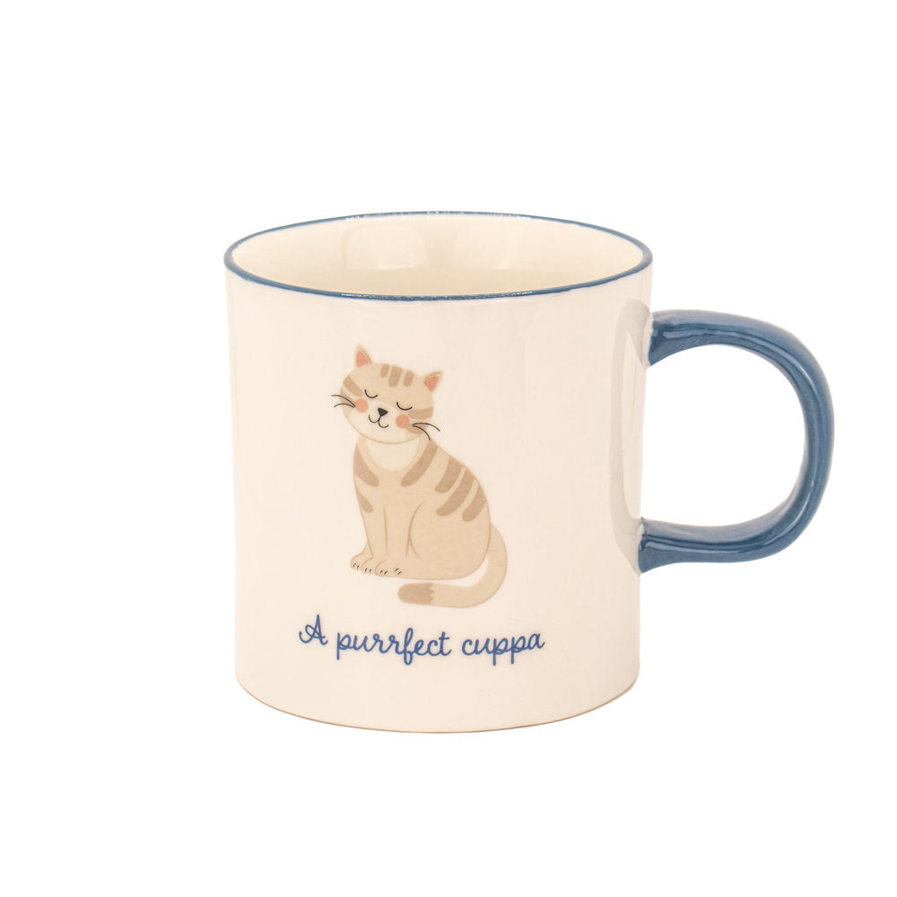 TAZA GATO ASA Y BORDE AZUL | SASS & BELLE | 1 UNIDAD | 5055259283150 Imagen principal del producto