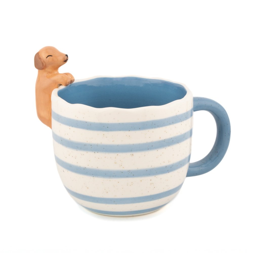 Taza perro salchicha asomando SASS & BELLE Imagen principal del producto