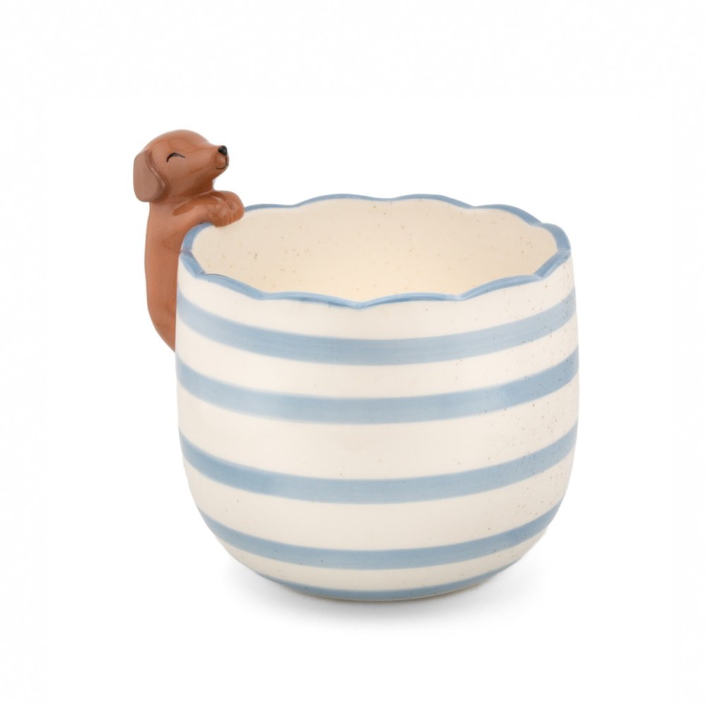 Macetero perro salchicha SASS & Belle de porcelana Imagen principal del producto