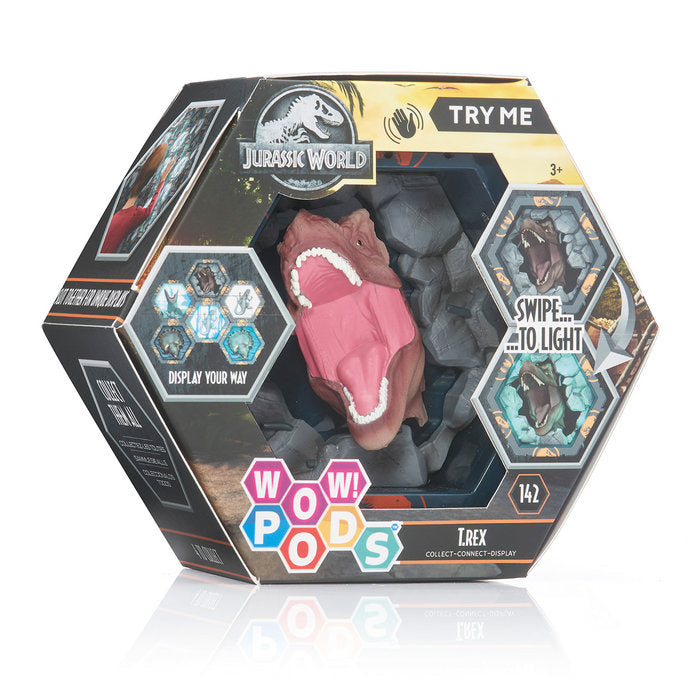 WOW! POD - JURASSIC DOMINION - TYRANNOSAURUS REX (WO) | WOW PODS | 1 UNIDAD | 5055394022591 Imagen principal del producto