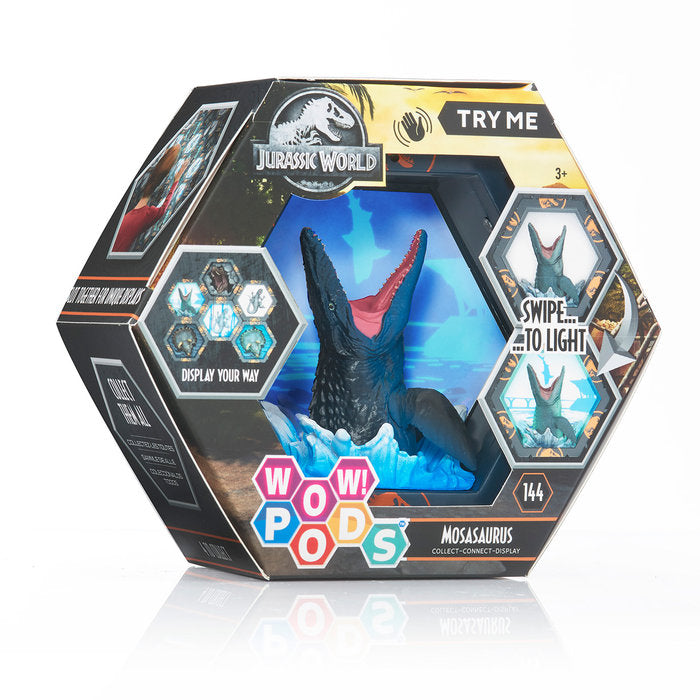 WOW! POD - JURASSIC DOMINION - MOSASAURUS (WO) | WOW PODS | 1 UNIDAD | 5055394023567 Imagen principal del producto