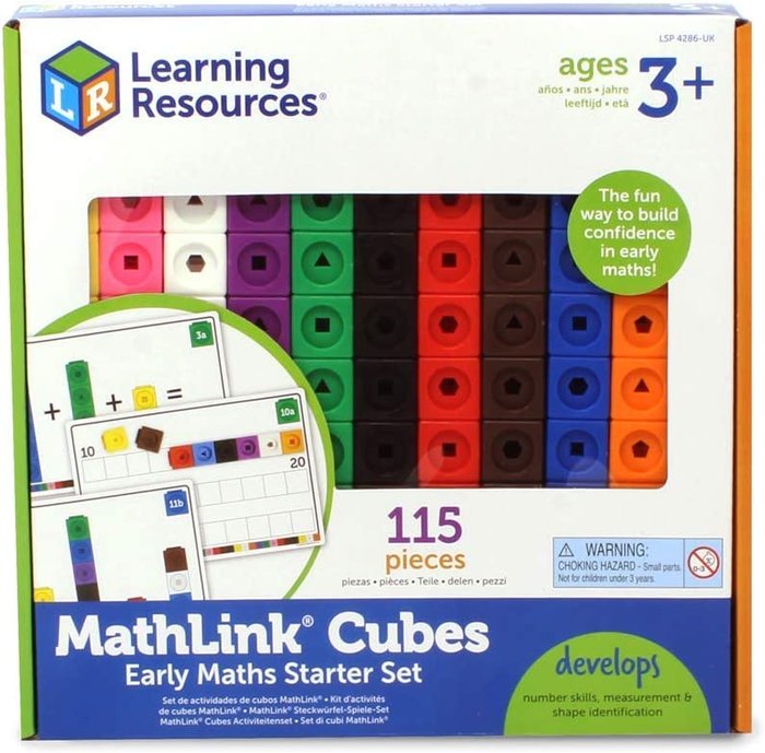 JUEGO SET ACTIVIDADES CON CUBOS MATHLINK | LEARNING RESOURCES | 1 UNIDAD | 5055506404987 Imagen secundaria del producto