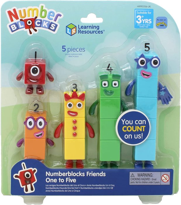 JUEGO NUMBERBLOCKS FRIENDS ONE TO FIVE | LEARNING RESOURCES | 1 UNIDAD | 5055506410452 Imagen principal del producto