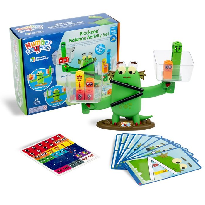 Set Actividades Matemáticos en Balanza Blockzee Learning Resources