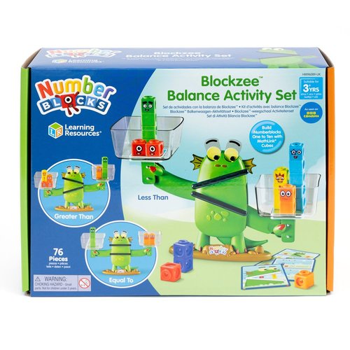 Set Actividades Matemáticos en Balanza Blockzee Learning Resources
