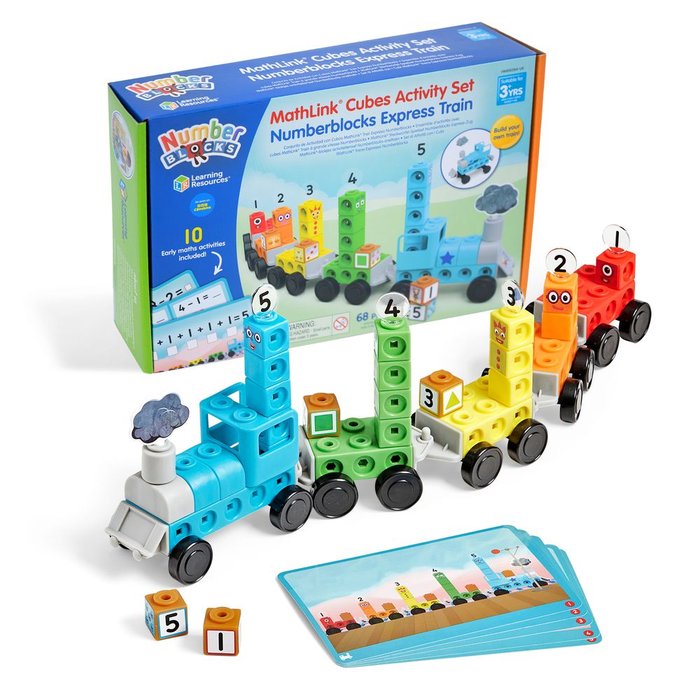 SET ACTIVIDADES LINKS MATEMATICOS EN TRENES | LEARNING RESOURCES | 1 UNIDAD | 5055506413095 Imagen principal del producto