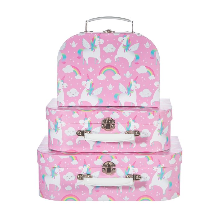 SET DE 3 MALETAS UNICORNIO | SASS & BELLE