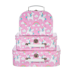 SET DE 3 MALETAS UNICORNIO | SASS & BELLE