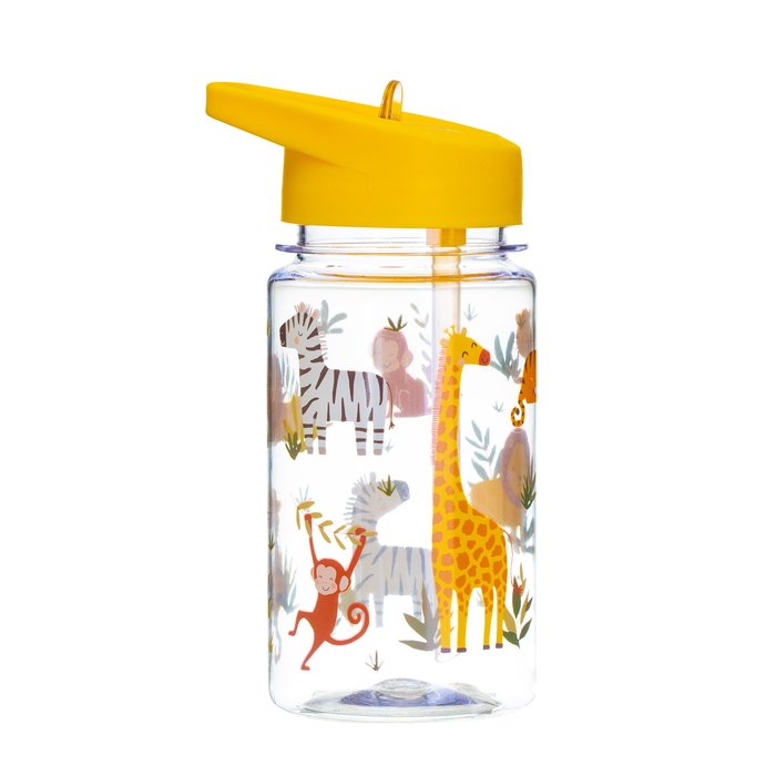 BOTELLA INFANTIL CON PAJITA SABANA SAFARI | SASS & BELLE | 1 UNIDAD | 5055992767610 Imagen principal del producto
