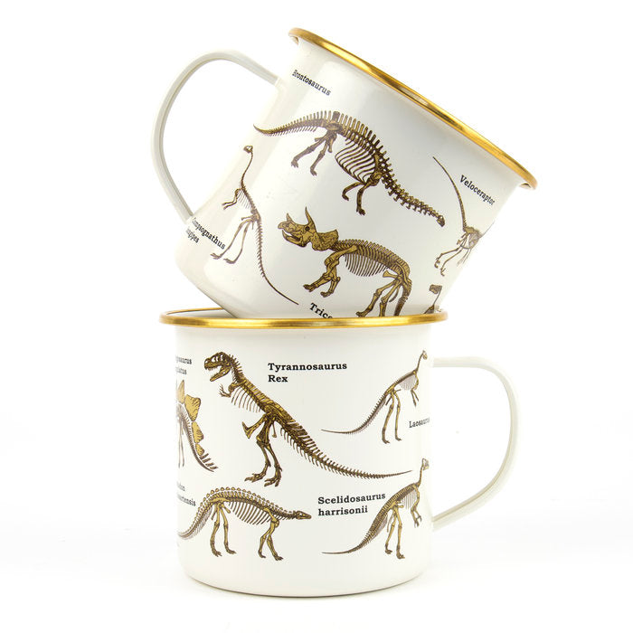 Taza Esmaltada de Dinosaurios MAGS Brands Imagen principal del producto