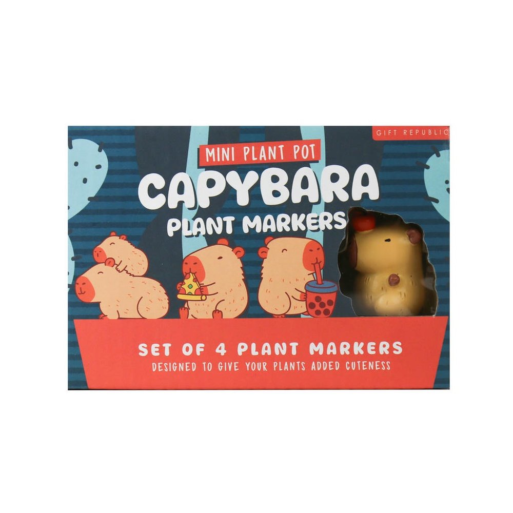 Marcadores plantas Capibara GIFT REPUBLIC pack de 2