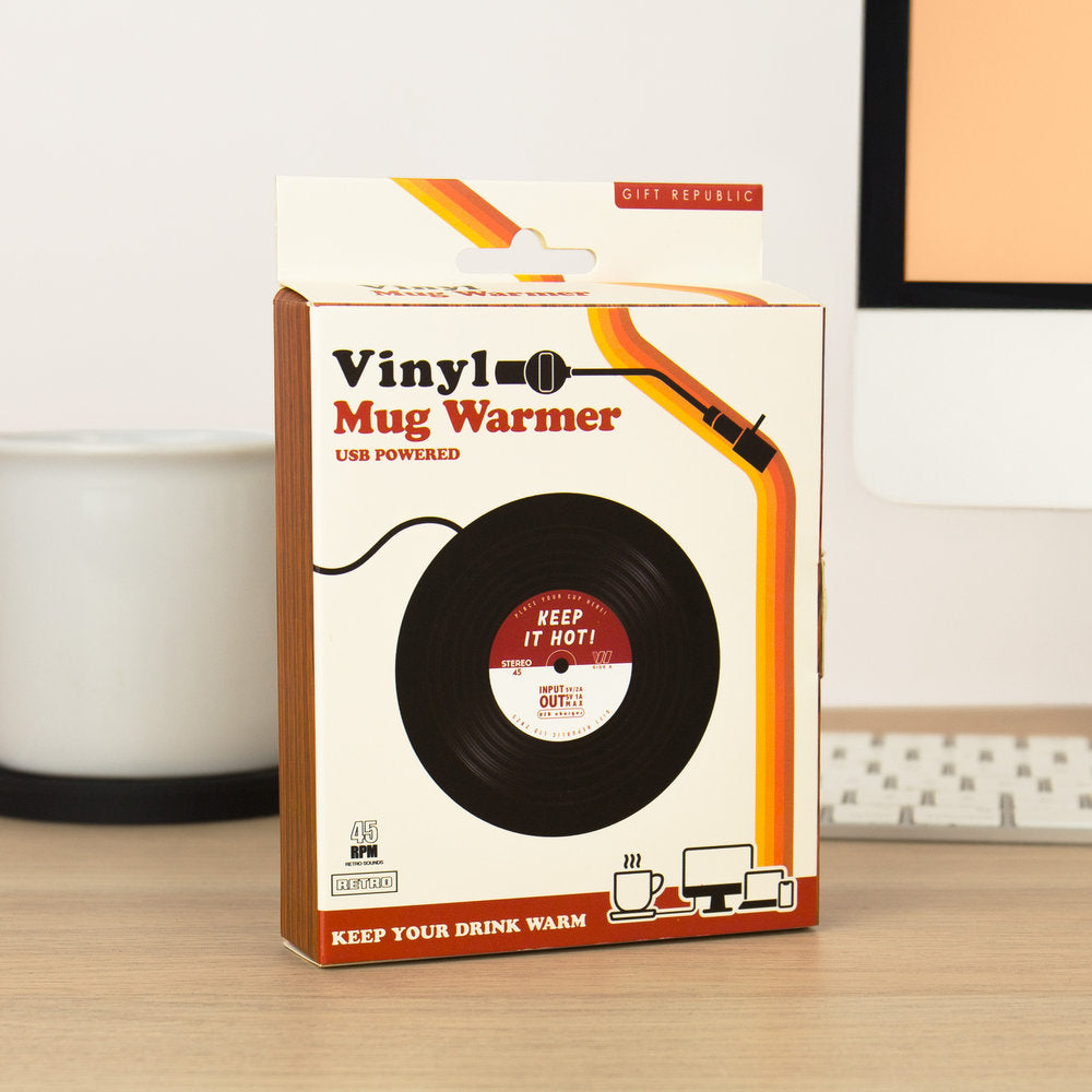Calentador Vaso Disco Vinilo GIFT Republic